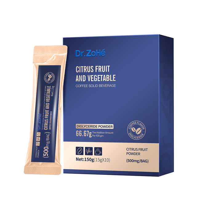 Citrus Fruit and Vegetable Coffee Solid Beverage