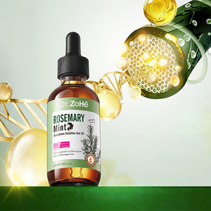 Rosemary Mint Strengthens Smooths Hair Oil